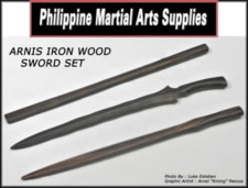 Arnis Ironwood Sword Set