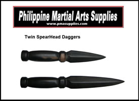Twin Spearhead Daggers
