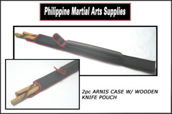 1 pair Stick Case with Knife pouch 